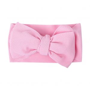 Joli Bandeau Tendance En Forme De Noud Papillon Pour Bebe Fille (Rose) - Neuf