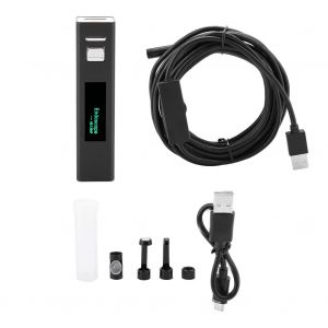 Endoscope WiFi 8 mm 1200p IP68, camera etanche avec 8 LED pour l'inspection des canalisations et des voitures (5 m) - Neuf