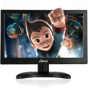 ChenQuanSarl-13.3 Pouces Ips L'Affichage Écran De Surveillance Prend En Charge Hdmi Av Bnc Vga Interface D'Entrée Usb Affichage De La Caméra Haut-Parleur Intégré Full Hd 1920 X 1080 - Neuf
