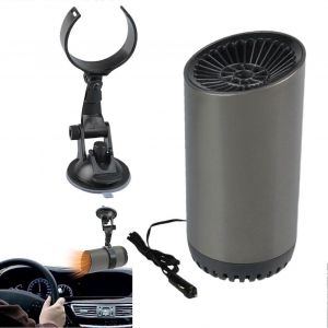 &Eacute;lectrique portative de Chauffage de la Voiture, 12V Rapide Chauffage de D&eacute;givrage, le pare-brise du Ventilateur avec le Mont, Compact, Auto Solution de Chauffage - Neuf