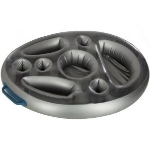 Intex - Bar gonflable pour piscine et Spa - Gris - Neuf