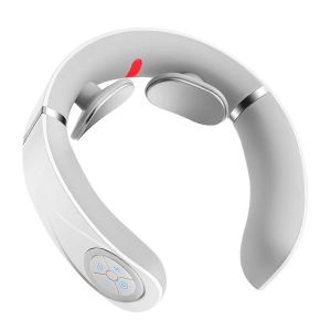 Masseur De Cou Électrique Masseur De Cou Chauffant Portable Blanc - Neuf