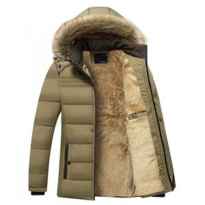 Smile Parkas À Capuche Imperméables Pour Hommes Avec Col En Fourrure,Veste Décontractée,Manteau Chaud,Optique,Mode,Automne,Hiver,2023 - Neuf