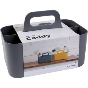 Organisateur Empilable-Caddy Portable Fabriqué en Corée pour Salle de Bain,Bureau,Loisirs Créatifs ou Fournitures Scolaires (Rectangulaire,Gris) - Neuf