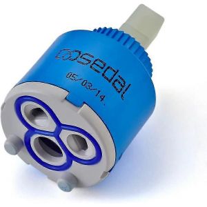 Cartouche de robinet en c&eacute;ramique pour le remplacement de la vanne &agrave; poign&eacute;e unique,35 mm - Neuf