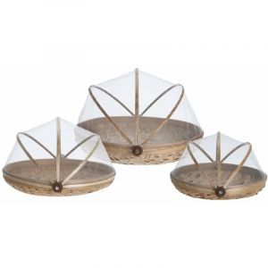 Excellent Houseware - Panier &Agrave; Pain En Fibre De Bambou, Pratique, R&eacute;cipient Alimentaire De Cuisine. - Neuf