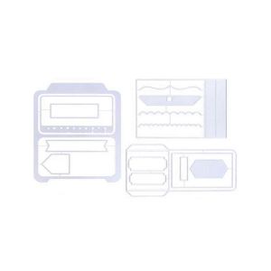 Paquet De Cartes 3 Pi&egrave;ces Bricolage Gaufrage D&eacute;coupe Matrices 3d Pochoir Mod&egrave;le M&eacute;tal D&eacute;coup&eacute;es Matrices Pour Scrapbook - Neuf