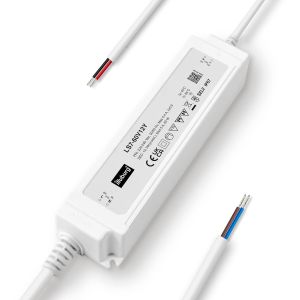 Transformateur LED 12V 60W Étanche IP67 Sans Scintillement LED Bloc d'Alimentation Driver Power Supply - Neuf