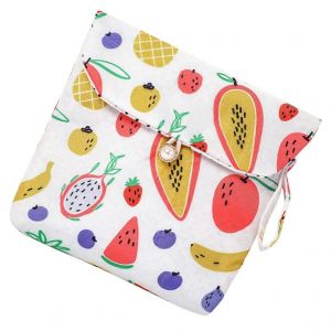 Sac &Agrave; Langer Petit Sac &Agrave; Main Pour Les Filles - Compact Sac De Rangement Pour Les Serviettes Hygi&eacute;niques, Les Changer De Sac Pour Les Femmes, 13.5x13cm - Neuf