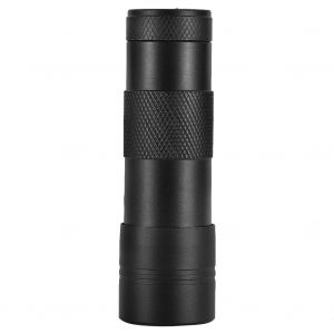 HJLIAN Lampe torche UV 3 W 12 LED Expert Jade pour l'evaluation des bijoux, detection de fluorescence, noir - Neuf