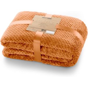 Tianyi-Couverture Polaire 150 X 200 Cm Plaid Doux En Microfibre Pour Lits Canapés Chaises Et Divans Style Scandinave Chaude Légère Et Pour Toutes Les Saisons Rouge Renard Henry - Neuf