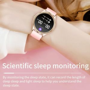 Montre Connect&eacute;e Or Violet IP68 &Eacute;cran IPS 1.32' Suivi Sommeil Oxyg&egrave;ne YONIS - Neuf