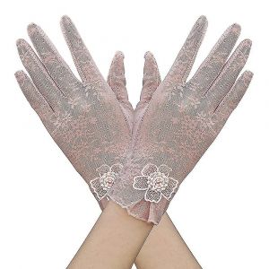 Gants En Dentelle Florale Pour Mariage Op&eacute;ra Party Flapper Gants En Dentelle Extensible Taille Adulteprintemps Et &Eacute;t&eacute; Gants Minces &Eacute;cran Tactile Pour Femmes Gants De Cr&egrave;me Solaire - Neuf