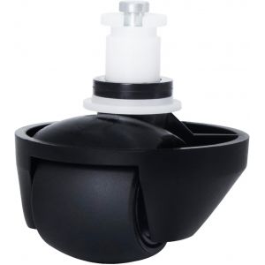 Roue Avant Silencieuse, Silent Wheel, Roue Avant, Pneu Pour Dreame D9/D9 Max/D9 Max Gen 2/X40 Ultra/X40 Master/L40 Ultra/X30 Ultra/L10S Pro/L10S Plus/L10S Pro Ultra Heat/L10S Pro U[SSE7111901] - Neuf