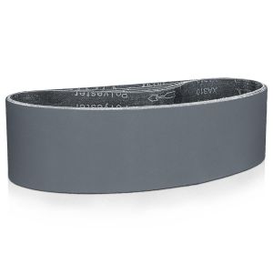 Lot de 5 bandes abrasives 100 x 915 mm 600 grains en carbure de silicium pour le polissage et le dérouillage du métal - Neuf