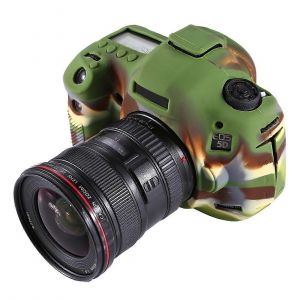Étui de protection en silicone souple PULUZ pour Canon EOS 5D Mark III / 5D3 - Neuf