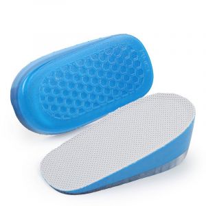 Semelle Int&eacute;rieure Bleue Rehaussante De 2,5 Cm, Semelle Int&eacute;rieure Invisible Auto-Adh&eacute;sive Absorbant Les Chocs Pour Hommes Et Femmes - Neuf