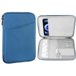 Tablette De 9-11 Pouces De Protection,Compatible Avec 11"" Ipad Air M3,Ipad A16 2025,Pro 11 M4, Ipad 10/9/8/7Th, Galaxy Tab S9/S8/A8/A7, Sacoche De Protection Avec Pochette, Paon[COQ9129483] - Neuf