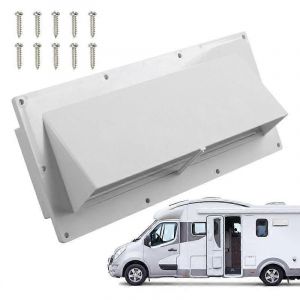 Hotte de cuisinière pour VR Évent de poêle pour VR Paroi latérale Couvercle de hotte de cuisinière Accessoire de ventilation résistant aux intempéries pour remorque de VR et paroi latérale de camping- - Neuf