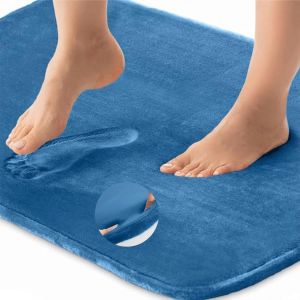 KAL-Super Tapis De Bain Antidérapant Ultra Doux, Viscoélastique 40 X 60 Cm - Neuf