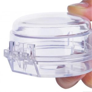 Couvercle De Bouton De Cuisini&egrave;re &Agrave; Gaz Antid&eacute;rapant Et R&eacute;sistant &Agrave; La Poussi&egrave;re Protecteur De S&eacute;curit&eacute; De L'interrupteur De Four &Agrave; L&iquest;&Eacute;preuve Des Enfants Pour La Cuisine &Agrave; La Maison - Neuf