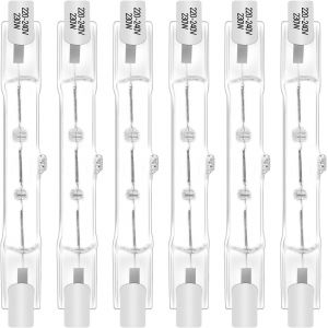 Ershi-Ampoule Halogène R7s 118mm 230w 230v, Ampoule J118 Dimmable Halogene 2800k Blanc Chaud, Convient Pour Les Lampadaires, Les E[7 - Neuf