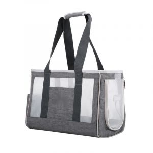 Chat Sac De Transport, Respirant Et Pliable Pour Chien Sac De Transport Confortable Avec Épaississement De Coussin Pour Les Voyages En Train, Voiture, Restaurant, Plan, Tissu D'oxford - Neuf