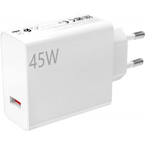 Chargeur 45w Pour Xiaomi Redmi Note 14 Pro 5g, Charge Turbo Adaptateur De Chargeur Mobile Rapide Charge Plug Pour Xiaomi Poco X7 M7 Pro M6 Mi Pad 7 6 5 Redmi K80pro, Adaptateur Uniquement - Neuf