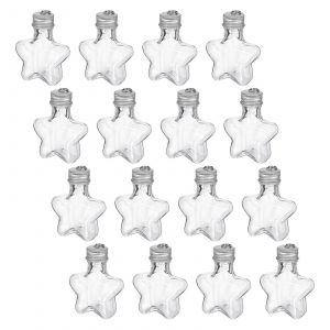 No&euml;l Alcool Boules en Forme d'&Eacute;toile Bocaux de Bonbons pour la F&ecirc;te des Fournitures 16Pcs - Neuf