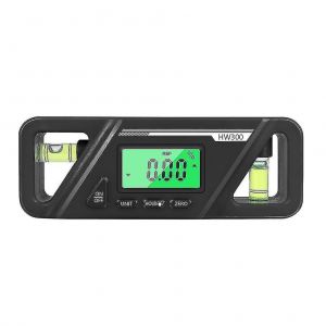 Inclinom&egrave;tre num&eacute;rique avec niveau &agrave; bulle et base magn&eacute;tique - Neuf