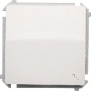 Interrupteur escalier - KONTAKT-SIMON - WMUL-060x2x-1011 - Blanc - 16AX 250V - Encastr&eacute; - Neuf