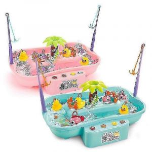 Jouet De P&ecirc;che Pour Enfants, Maison De Jeu, Jouets &Eacute;ducatifs, P&ecirc;che Au Canard, Jouets De P&ecirc;che Pour Enfants-Rose - Neuf