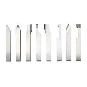 Jeu de 8 outils de tour HSS 10 x 10 mm MW Tools DBS0810 - Neuf