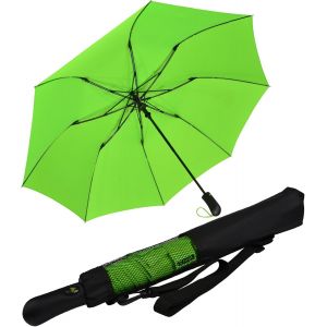 Parapluie de golf en fibre de verre XXL 124 cm avec syst&egrave;me automatique, Noir , 124 cm, Parapluie de poche XXL - Neuf