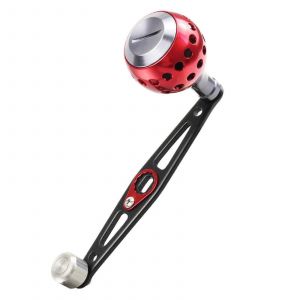 Moulinet De P&ecirc;che &Agrave; La Poign&eacute;e D'alimentation Poign&eacute;e Baitcasting Alliages Bouton De La Turlutte Poign&eacute;e Avec Raccord De Pi&egrave;ce De Rechange Pour Les Bas De La Bobine - Neuf