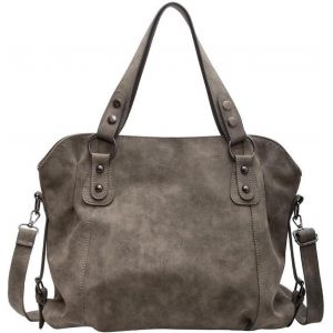 SJZG-Sac Fourre-Tout En Cuir Synth&eacute;tique Souple Pour Femme - Sac &Agrave; Main Minimaliste Pour Les Loisirs - Neuf