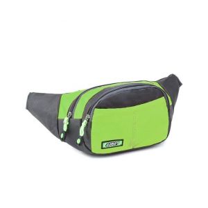 Sac banane de sport l&eacute;ger &iquest; Ceinture de course polyvalente avec design respirant et plusieurs poches pour les aventures en plein air - Neuf