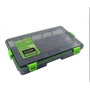 Bo&icirc;te De Materiel De Peche Pour Leurres, Hame&ccedil;ons, Etui Pour Materiel De Peche En Plein Air, Petite Taille, Verte - Neuf