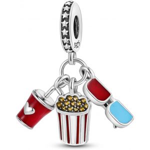 Breloque En Argent Sterling 925 Pour Bracelet, Collier, Pendentif, Amour, Maman, Voyage Oc&eacute;an, Papillon, F&ecirc;te, Anniversaire, Perles, Pendentifs, Bijoux &Agrave; Faire Soi-M&ecirc;me Pour Femmes - Neuf