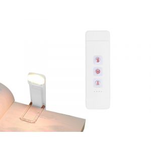 Lampe De Lecture Rechargeable Par Usb Avec Pince, Luminosit&eacute; R&eacute;glable Et Design Flexible - Neuf