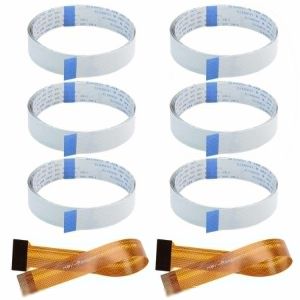 6PCS Câble ruban flexible Câble FFC 15 broches 1.0mm pas 15cm / 5.9inch pour caméra Raspberry Pi avec 2PCS câble ruban 15 broches à 22 broches 15cm / 5.9inch pour Raspberry Pi Zero - Neuf