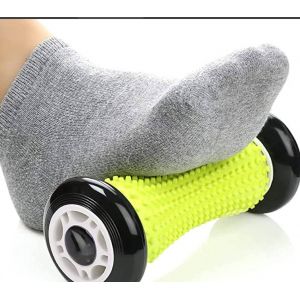 Rouleau De Massage Des Pieds Pour Fasciite Plantaire Et Douleurs De La Voûte Plantaire - Masseur De Forme Noire Pour Soulager Le Stress Et Les Douleurs Aux Pieds - Rouleau De Massage Haut De Gamme - Neuf