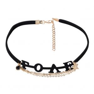 Tendance Vintage Velours Noir Collier &Eacute;toile Cristal Pendentif Doux Cadeau Pour Les Femmes - Neuf