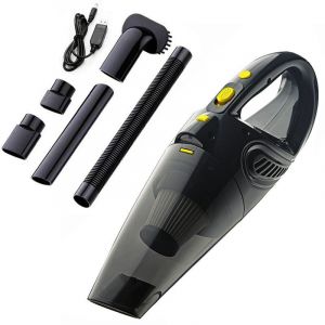 Aspirateur à main, aspirateur de voiture sans fil à aspiration puissante, mini aspirateur à main portable sans fil, nettoyeur de canapé, noir - Neuf
