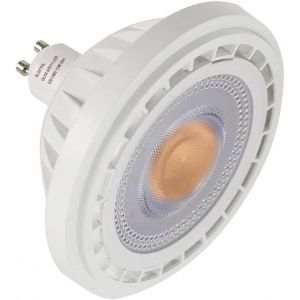 Ampoule Led Gu10 Ar111, Dimmable 12w 1200lm Cob Led Spot Éclairage, Remplacement De L'halogène 100w, Ampoule Réflecteur Es111 Pour Lumière De Piste Downlight, Blanc Chaud 3000k[Amp744328] - Neuf
