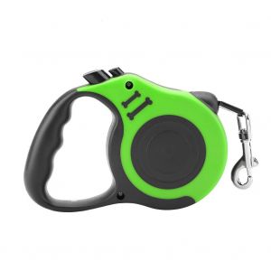Hjlian Laisse Retractable A Enroulement Automatique Pour Chien (Verte) - Neuf