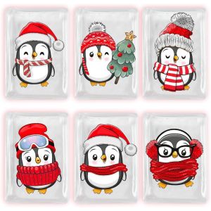 Jgd-Chaufferette Main Reutilisable, 6 Chauffe Main De Poche Pour Enfant, R&eacute;chauffeur De Poche R&eacute;utilisable, Mini Bouillotte Main Portable Pour Les Journees Froides Et La Randonnee - Neuf