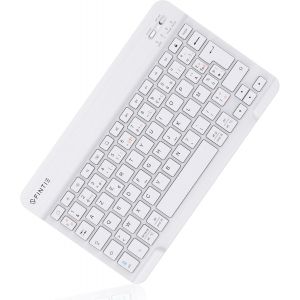 Clavier sans Fil Bluetooth 10 Pouces, [AZERTY Français] Clavier Léger Fin Keyboard pour iPad, Android Tablette Samsung Galaxy, Xiaomi/Redmi Pad, Huawei/Honor Pad, Noir - Neuf