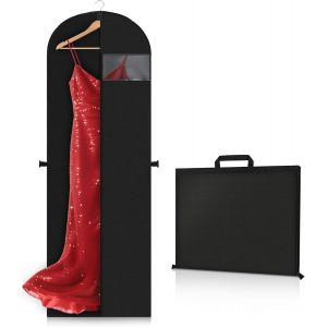 Mevronisshop-Housses Pliable De V&ecirc;tements, Anti-Mites, Respirants & Imperm&eacute;ables, Housse Vetements &Agrave; Suspendre Longue Pour Veste, Manteau, Robe De Mari&eacute;e, Costume(180 * 60cm) - Neuf