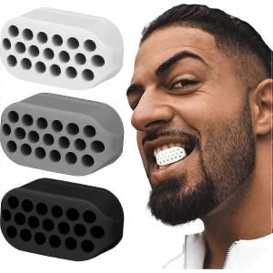 Cross Masseter Ball Mâchoire Et Mâchoire Entraîneur Fitness Muscle Facial Entraîneur Silicone Mâchage Entraîneur - Neuf